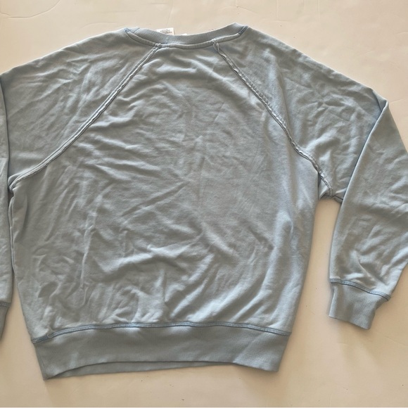 Carebears Blue Embroidered Crewneck Kids Sweater - Picture 5 of 6